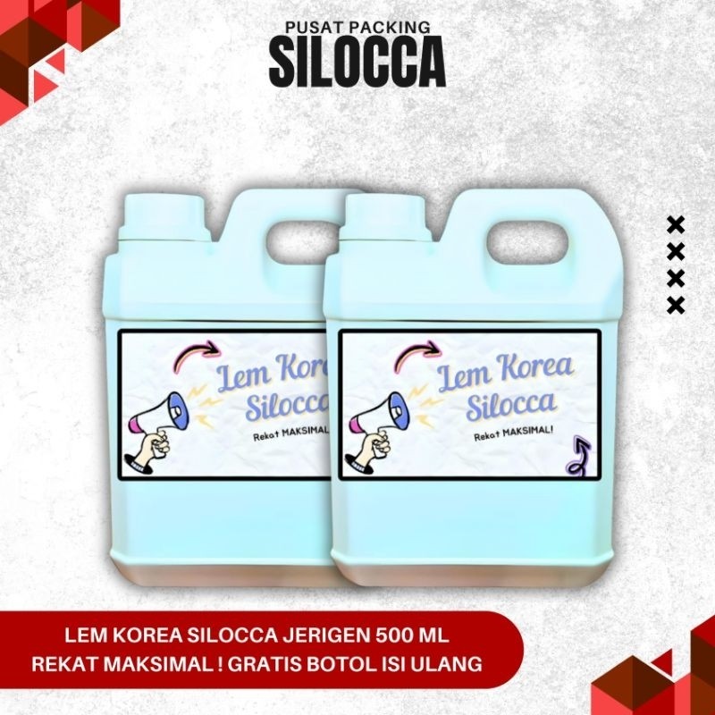 ADA Lem Korea Premium Jerigen 1 Liter Silocca /Lem Serbaguna/Lem Super