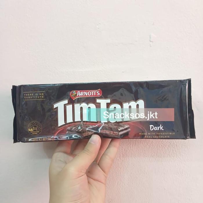 ARNOTT'S ARNOTTS TIMTAM ORIGINAL /  CHEWY CARAMEL / DARK CHOCOLATE AUSTRALIA - TIMTAM DARK