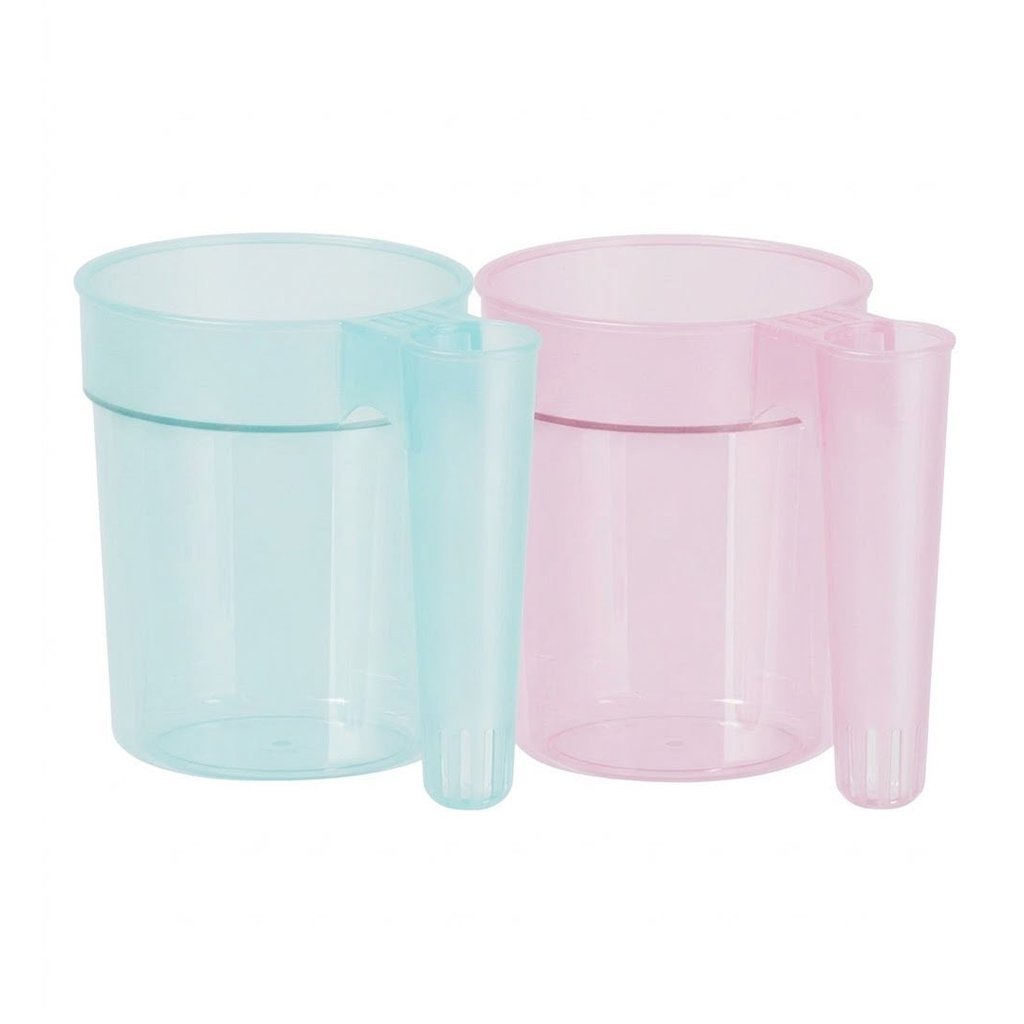 PPS1 - MINISO Drainable Toothbrush Cup with Toothbrush Holder (2pcs)