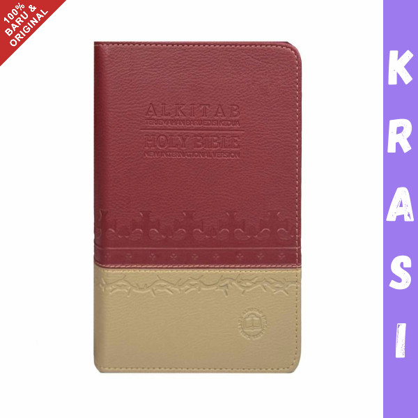 Alkitab Holy Bible NIV Indonesia TB2 Ukuran Sedang TB2 NIV 054 TI Two Tone Inggris
