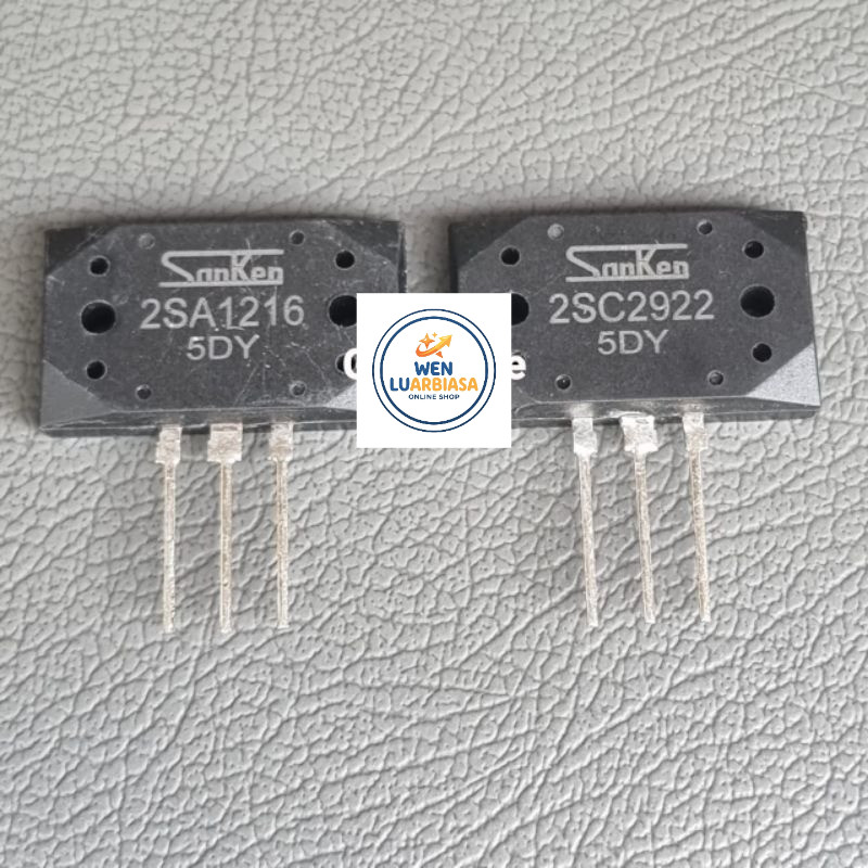 Transistor Sanken 5DY 1216 2922 2SA1216 2SC2922 SA1216 SC2922 1SET
