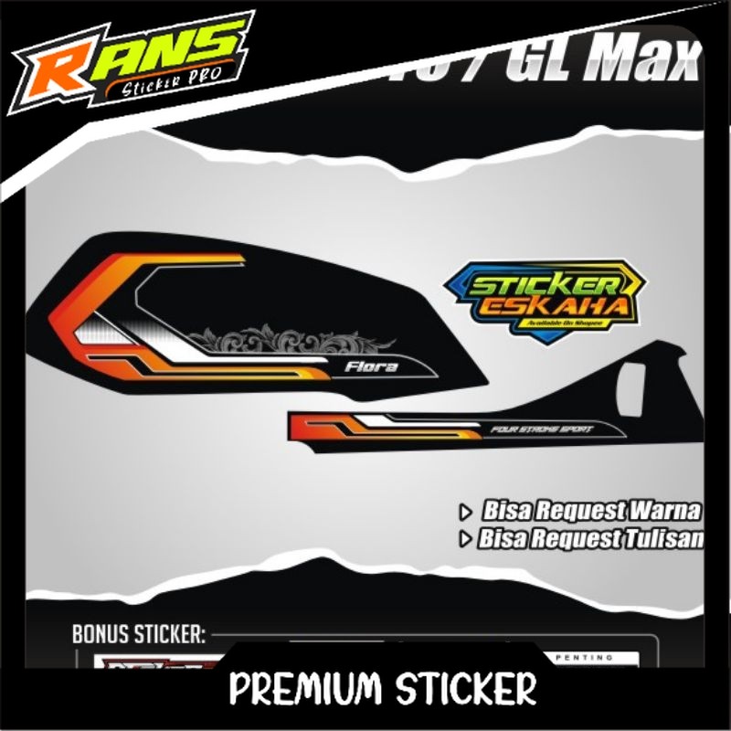 Striping Airbrush Stiker GL Pro Max Kotak