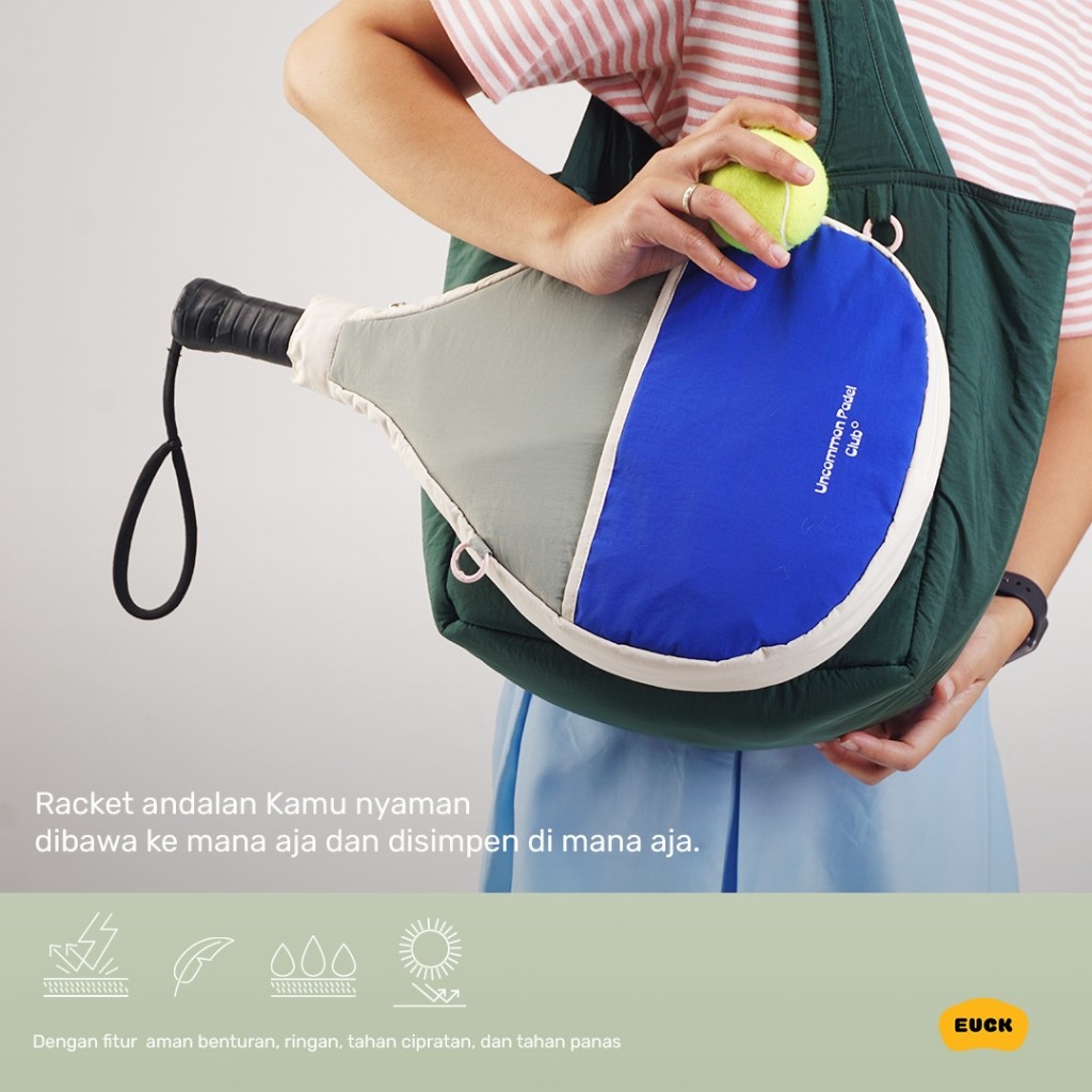 EUCK - PAKA PADEL Racket Cover wanita & Pria