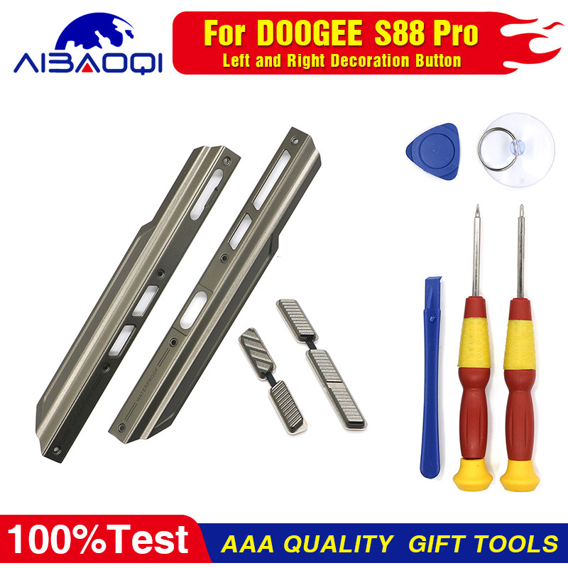 New Housing A Front shell Middle Side Plastic Frame Cases Middle Case + Power Volume SOS Button Repa