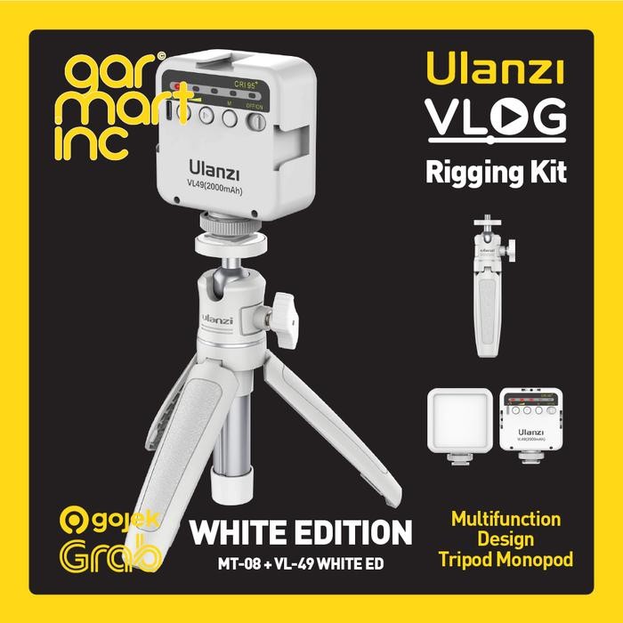 Ulanzi PRO4 Kit Vlogging Vlog Rig MT-08 + VL-49 LED Limited Edition Photonesia