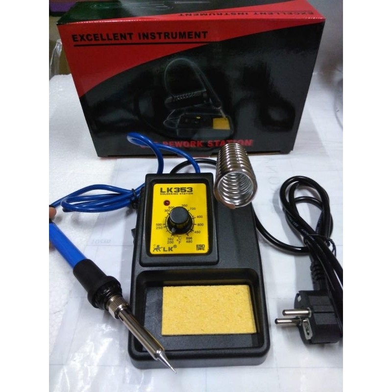 SOLDER STATION LK353/SOLDERING STATION/SOLDER LISTRIK LION KING LK 353