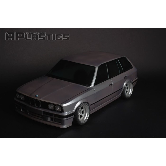 APLASTICS RC BMW E30 TOURING CLEAR BODY (196MM) #AP-E30T