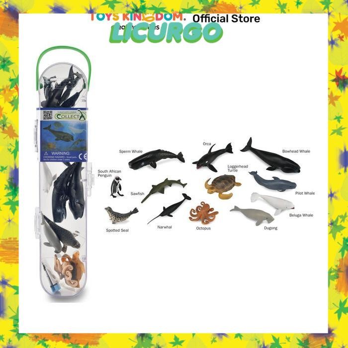Collecta Set 12 Pcs figure Mini Sea Animal - Mix