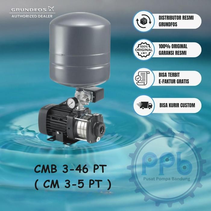 Grundfos Pompa Booster CMB 3-46 PT ( CM 3-5 PT )