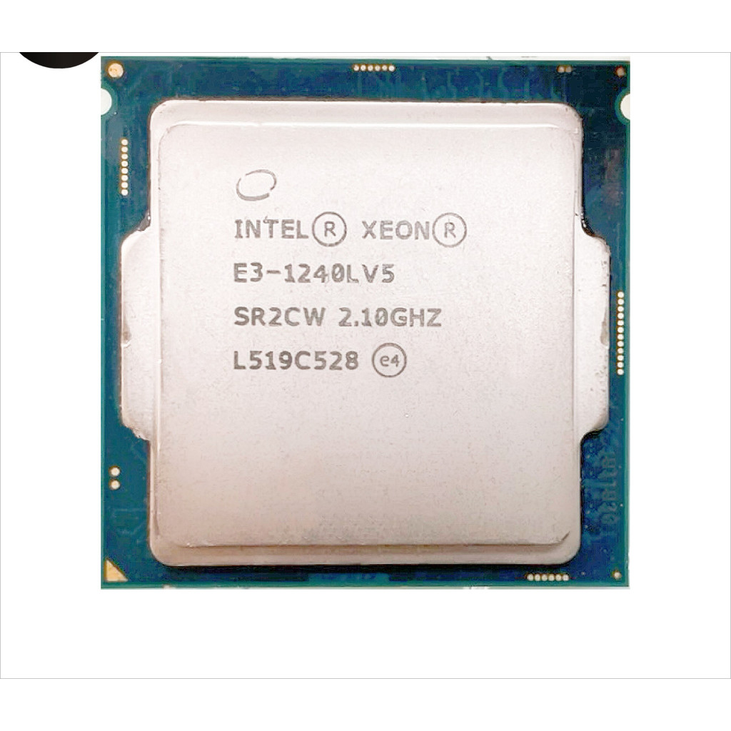 Intel Xeon E3-1240L v5 E3 1240Lv5 E3 1240L v5 2.1 GHz Quad-Core 8-Thread CPU Processor 25W LGA 1151
