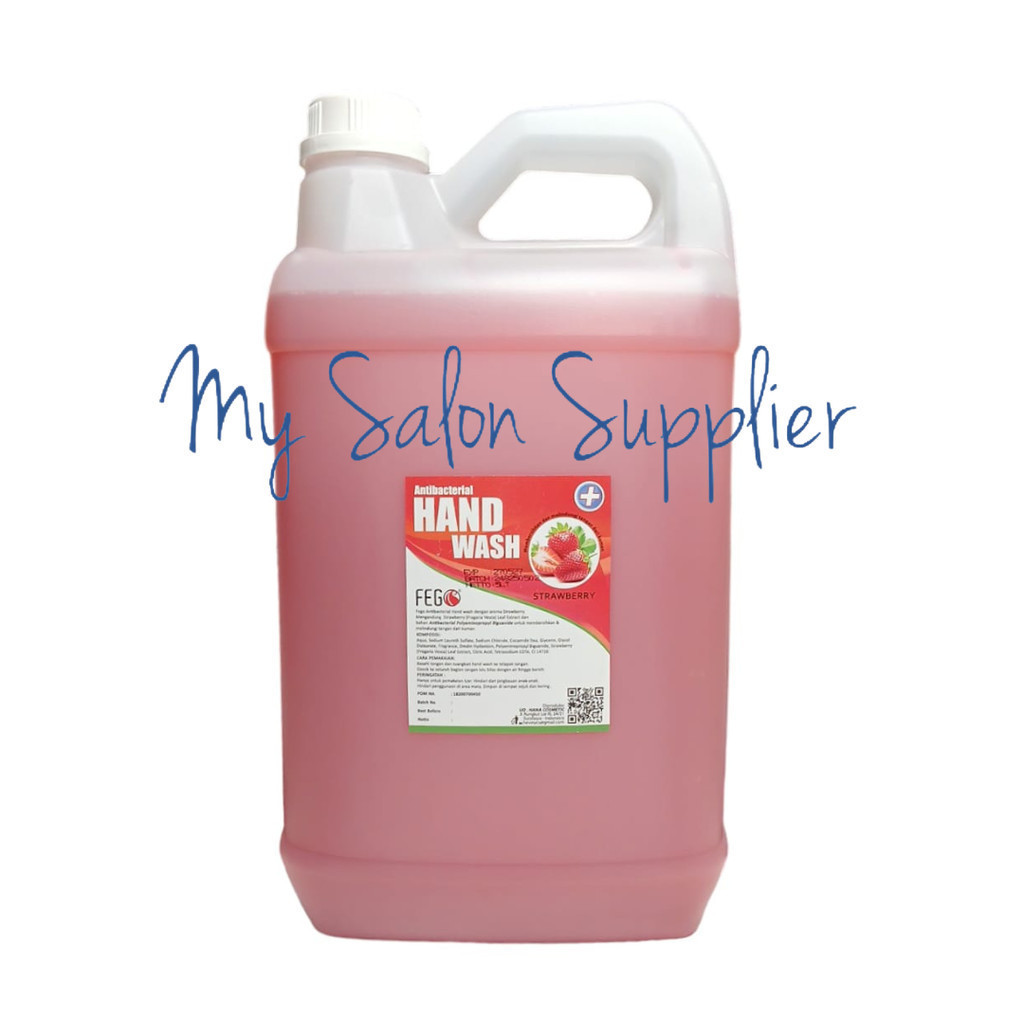 FEGO Antibacterial Hand Wash 5L / Hand Soap Sabun Cuci Tangan