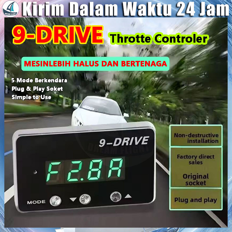 ✨Stok Tersedia✨9 DRIVE 12 DRIVE TOYOTA SERIES THROTTLE CONTROLLER PIGGYBACK MOBIL TOYOTA REMAP ECU A