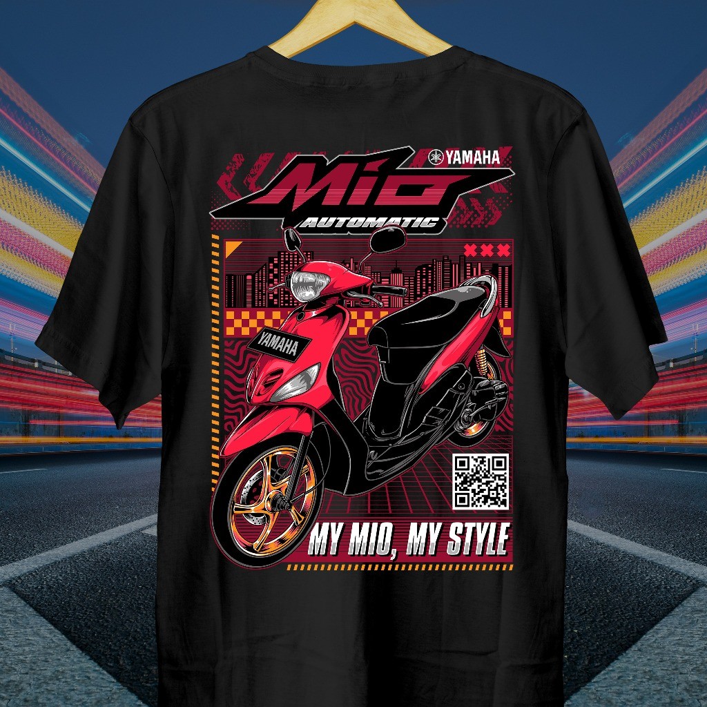 Kaos Motor Yamaha Mio // Kaos Mio // Baju Mio // Mio