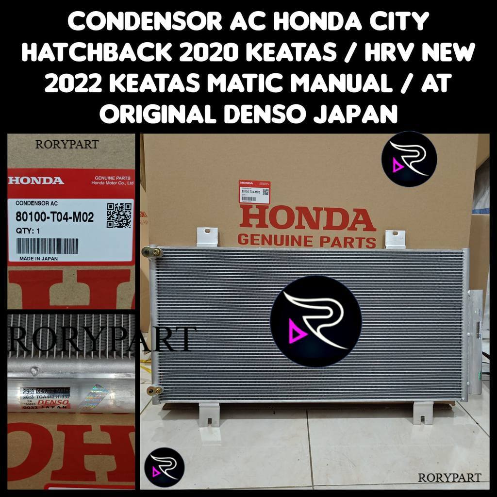 CONDENSOR AC KONDENSOR AC HONDA CITY HATCHBACK 2020 KEATAS / HRV NEW 2022 KEATAS MANUAL DAN MATIC OR
