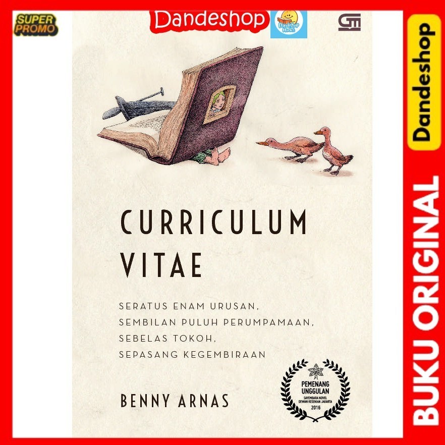 Curriculum Vitae - Buku Novel Sastra Oleh Benny Arnas