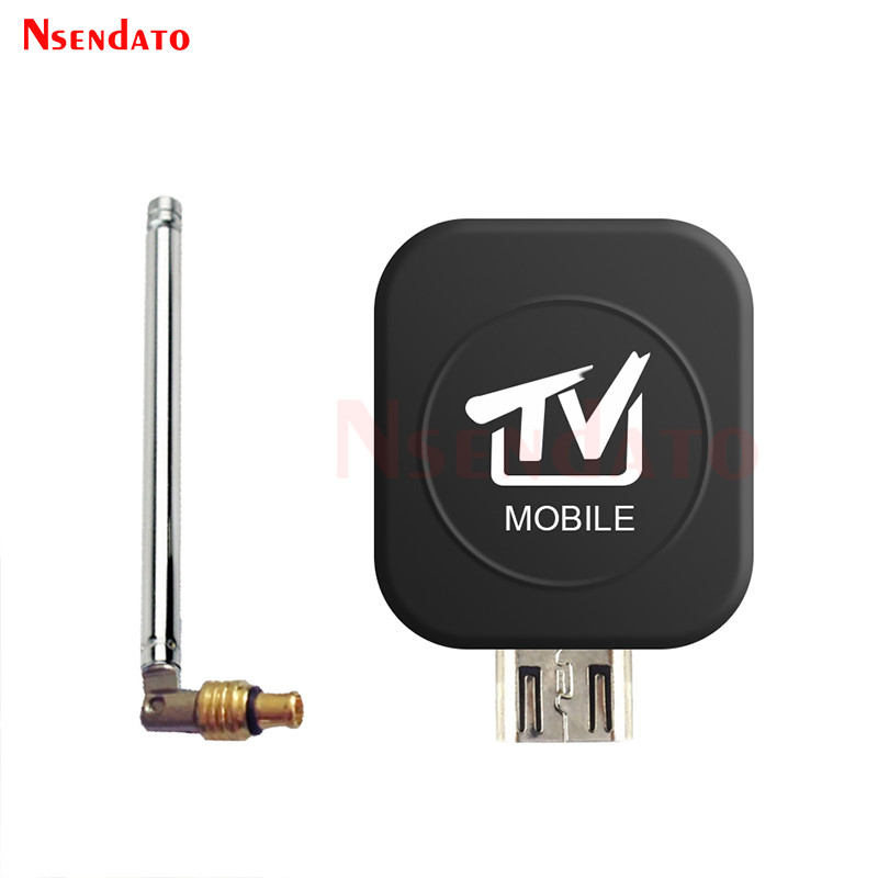 Mini Micro USB DVB DVB-T gital Mobile TV Tuner Receiver Stick Dongle With gital Antenna For Android 