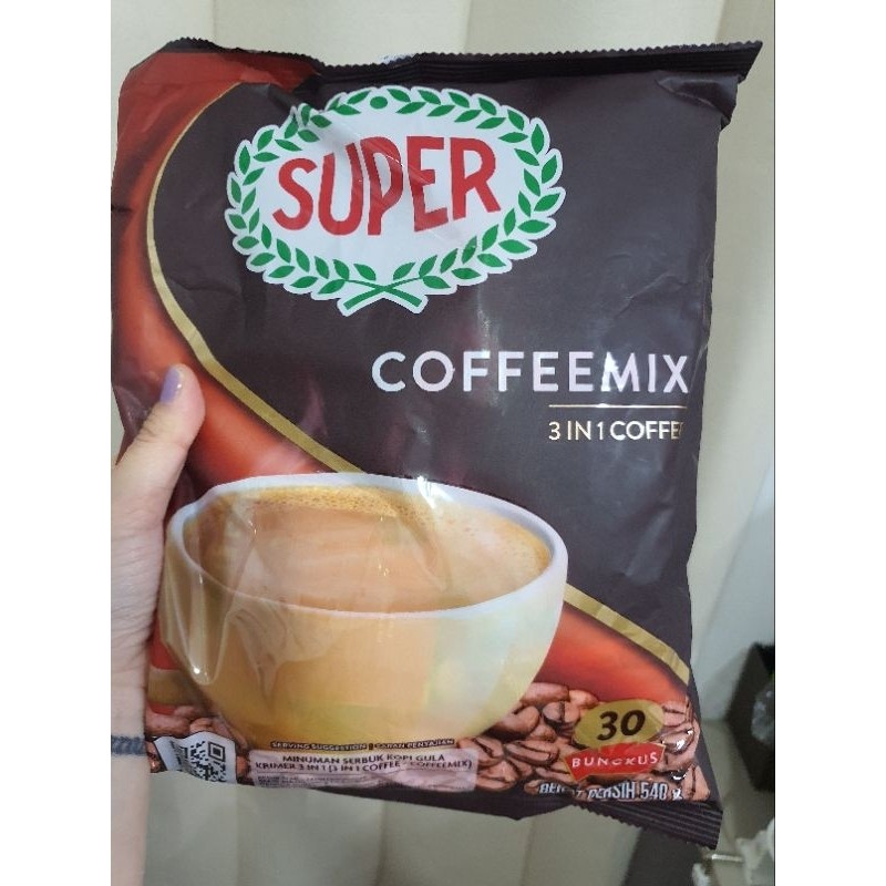 PROMOSuper Coffee Mix 30 Sachet Kopi Enak MalaysiaREADY