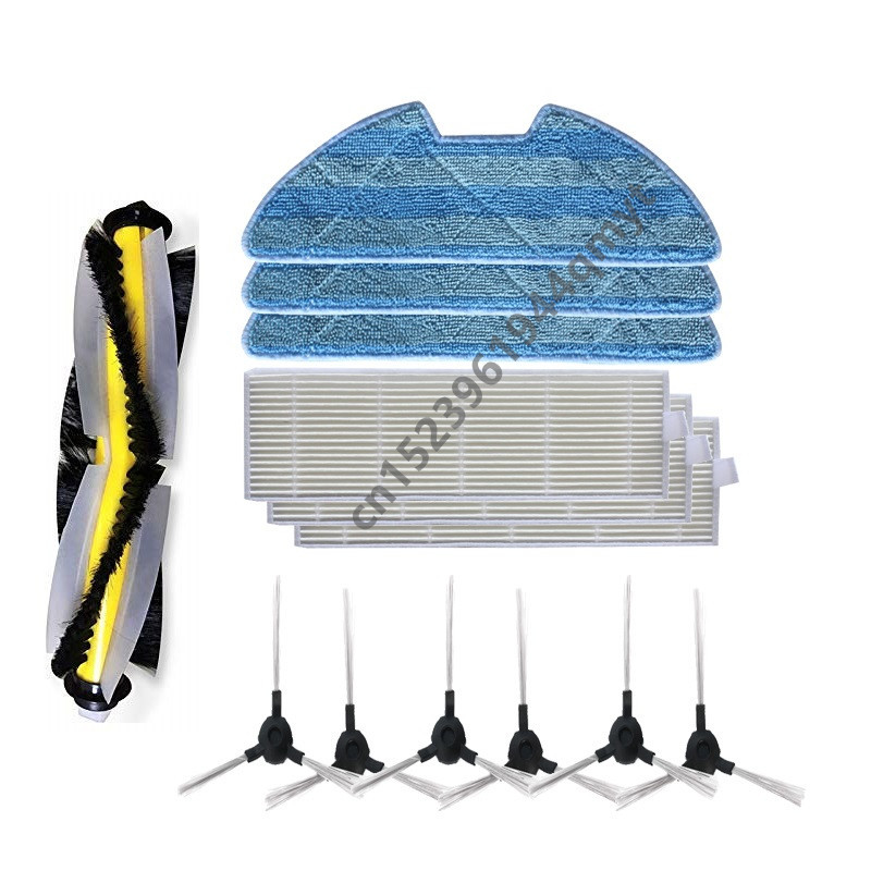 Main Roller Side Brush Hepa Filter Mop Cloth for GUTREND ECHO 520,VISION 730 Robot Vacuum Cleaner Br