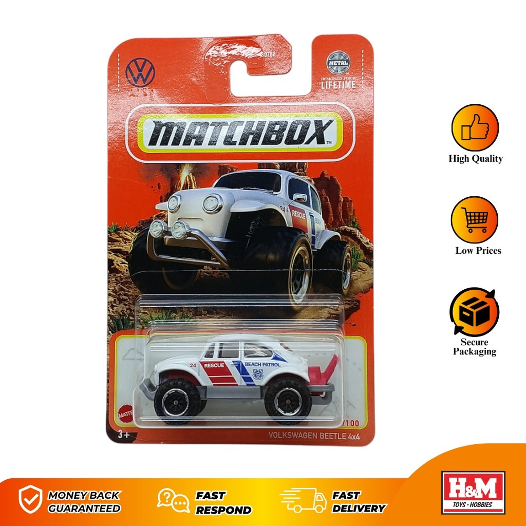 Matchbox Volkswagen Beetle 4x4 - MBX-93AK