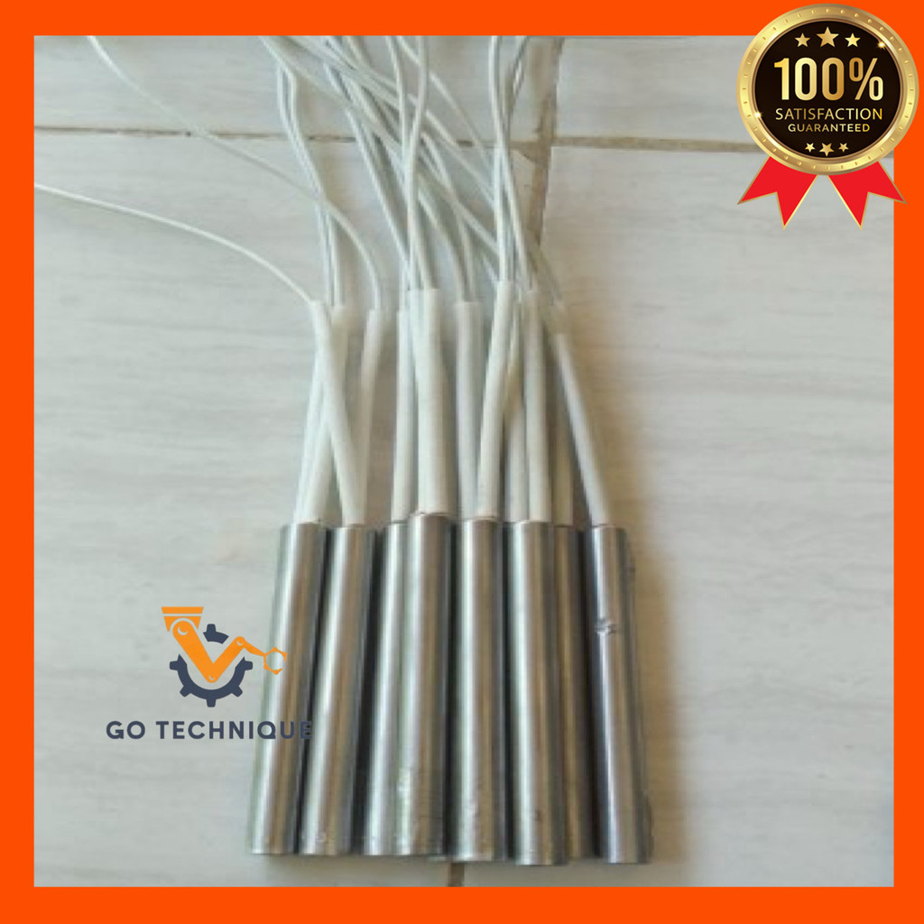 Catridge Elemen Heater Pemanas Catridge Element Heater diameter 12 mm panjang 8 cm 220 Volt 200 Watt