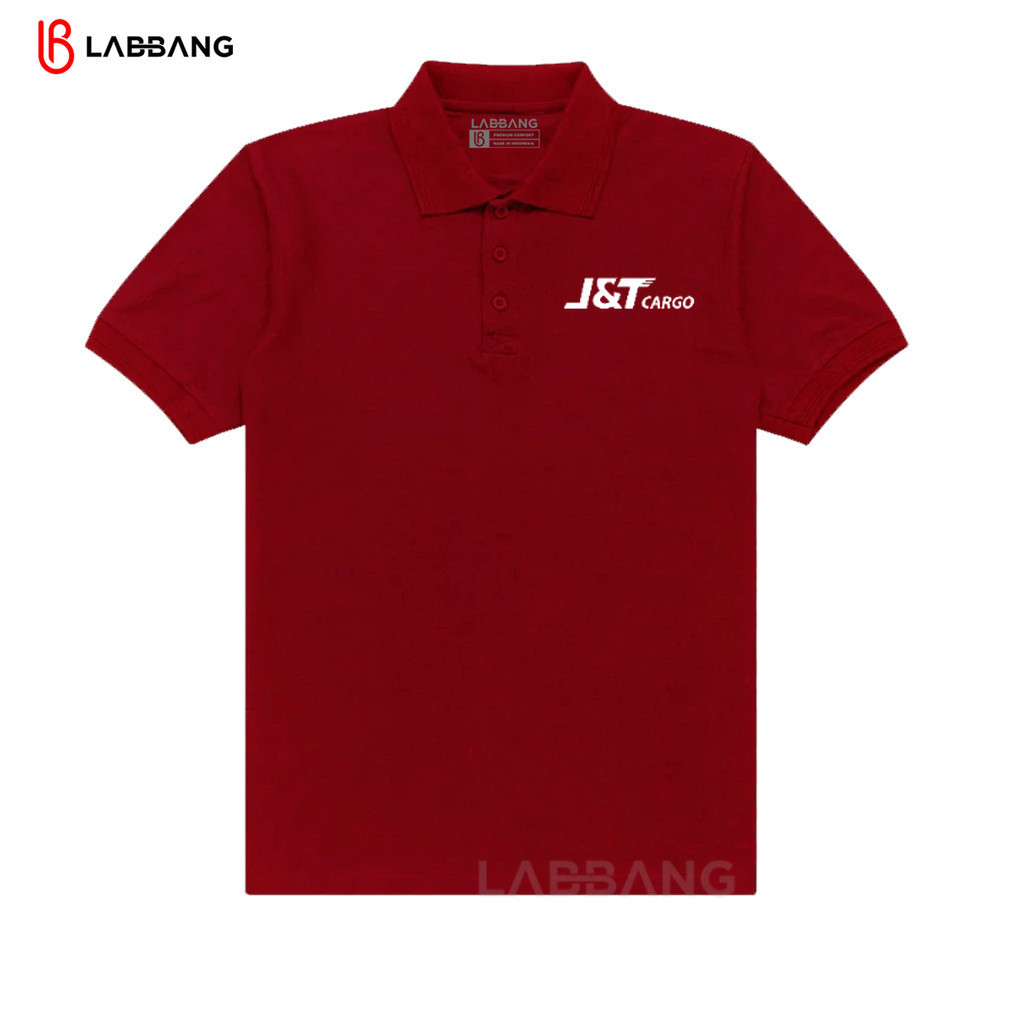 LABBANG Polo Shirt JNT Cargo Unisex Pria Wanita Seragam J&T