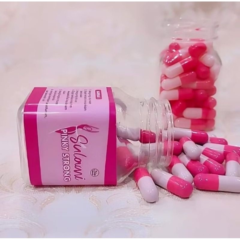 Sulami Pinky Kapsul Pelangsing Badan Herbal Pink Slimming - 3-7 kg dalam Seminggu