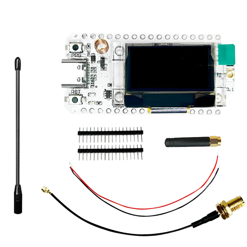 Heltec WiFi LoRa 32(V3) Dev-board with SX1262 and ESP32-S3FN8 Chip OLED, Meshtastic Mesh Network Pax