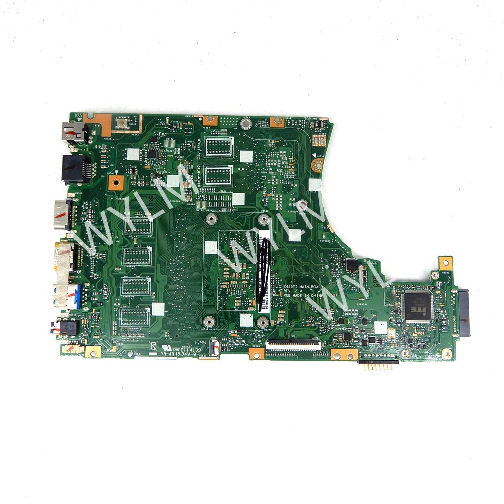 X455YA  X455YI  2G/4G RAM  E1/A4/A6CPU Motherboard For  Asus X455YA  X455YI  X455L X455 Laptop Mainb
