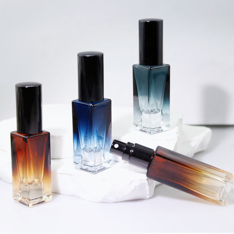 3PCS 5/10ML Glass Perfume Bottle Mini Travel Atomizer Sprayer for Perfume Fine Mist Empty Refillable