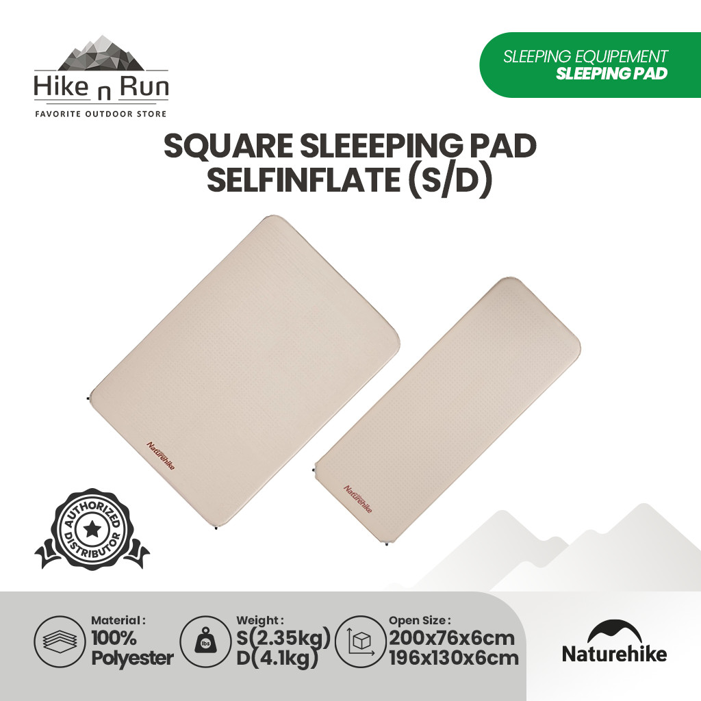 Naturehike NH20DZ002 Matras Angin Double Self Inflate Mattress