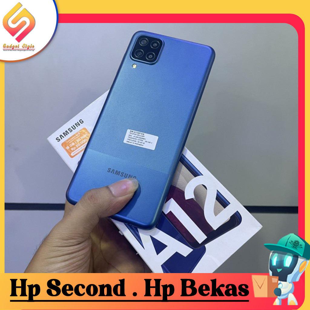 Samsung A12 Ram 4/128GB | Ram 6/128GB Second Resmi