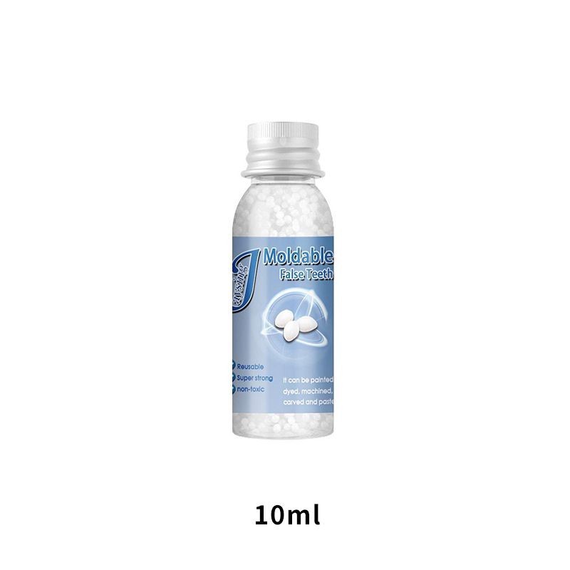 Perekat Tambal Gigi Sementara yang Dapat Dibentuk (10ml) - Lem Tiruan Gigi Palsu, Tambal Gigi Retak,