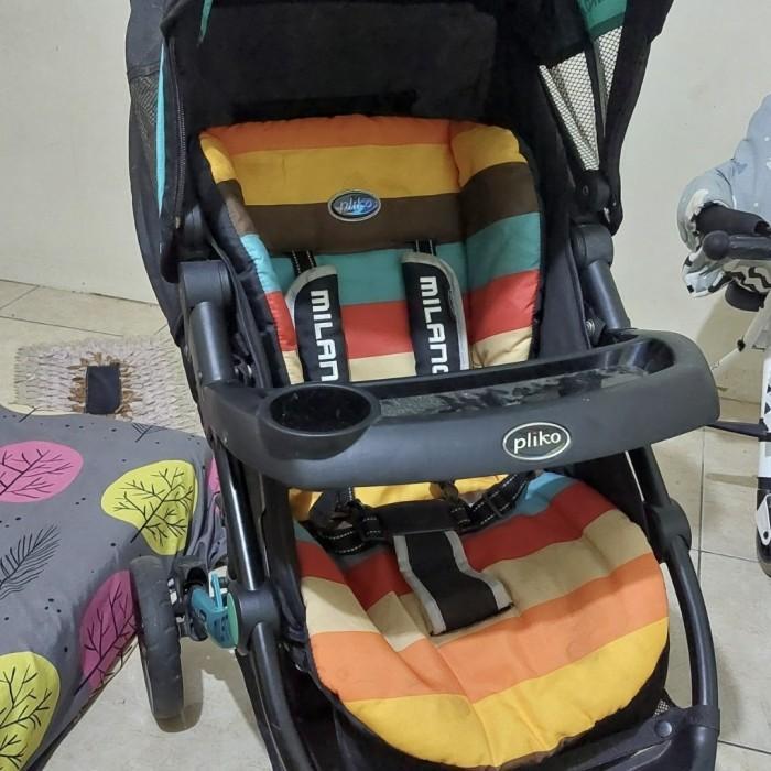 stroller stroler bayi pliko milano
