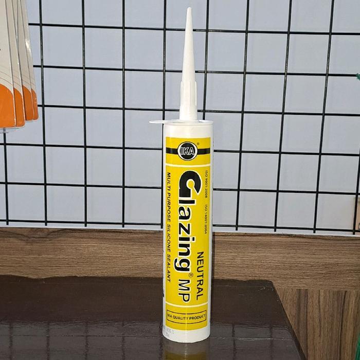 Glazing MP Neutral - Sealant Silikon Multifungsi untuk Pemasangan dan Perbaikan Praktis & Andal untu