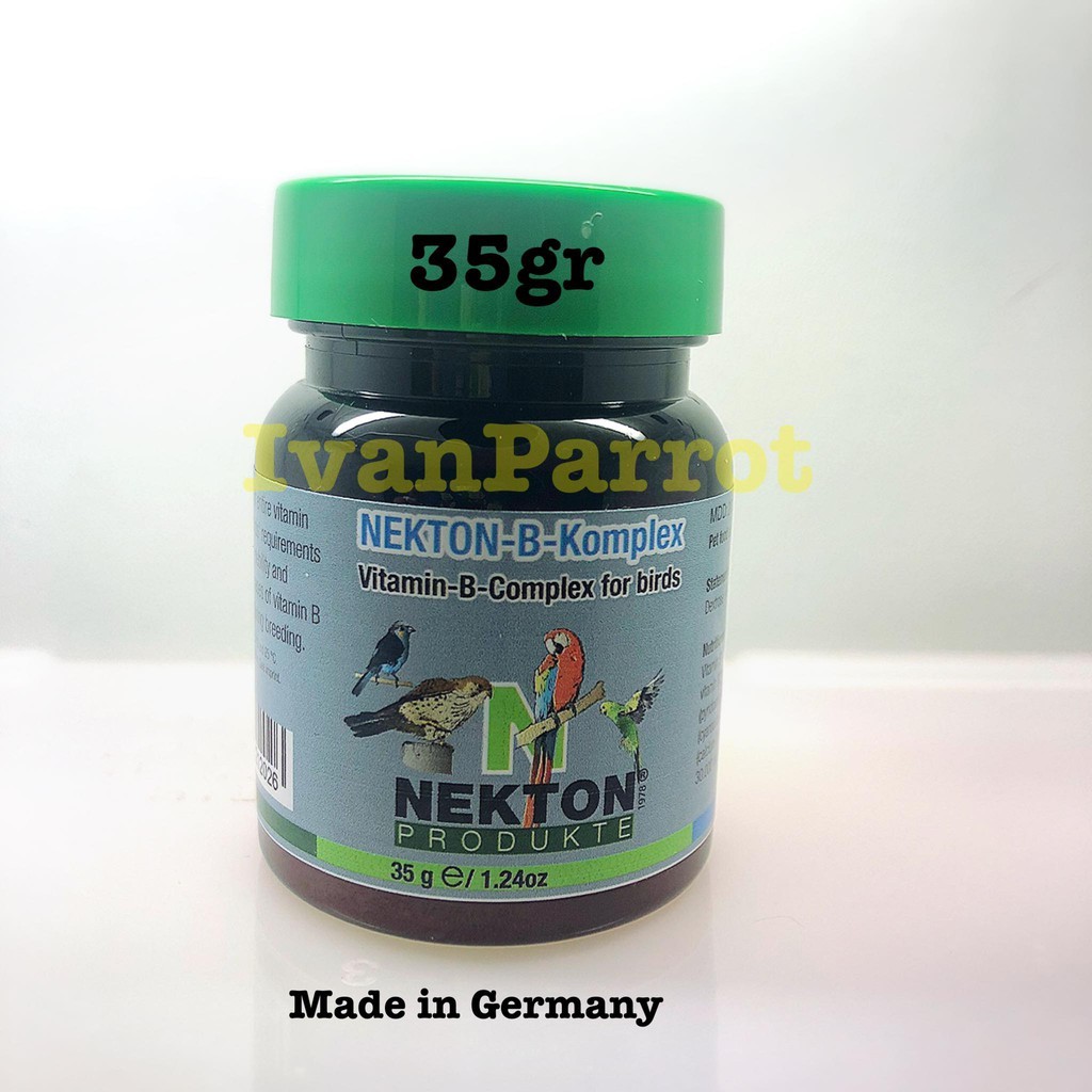 (Pijar Id) NEKTON B KOMPLEX VITAMIN BURUNG 35GRAM B KOMPLEK
