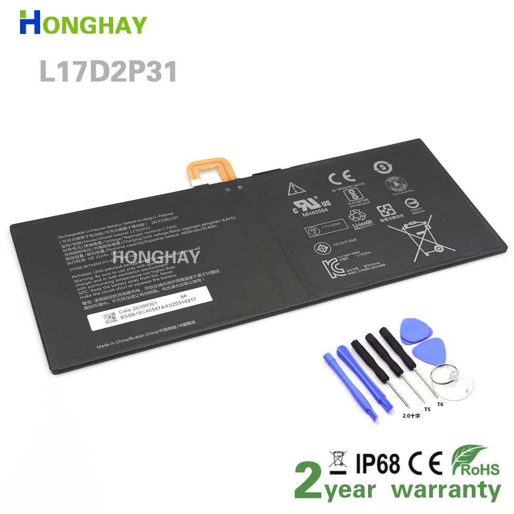 HONGHAY L17D2P31 Laptop Battery For Lenovo YB-J912F Yoga Book C930 YB-J912L Notebook computer 7.7V 4