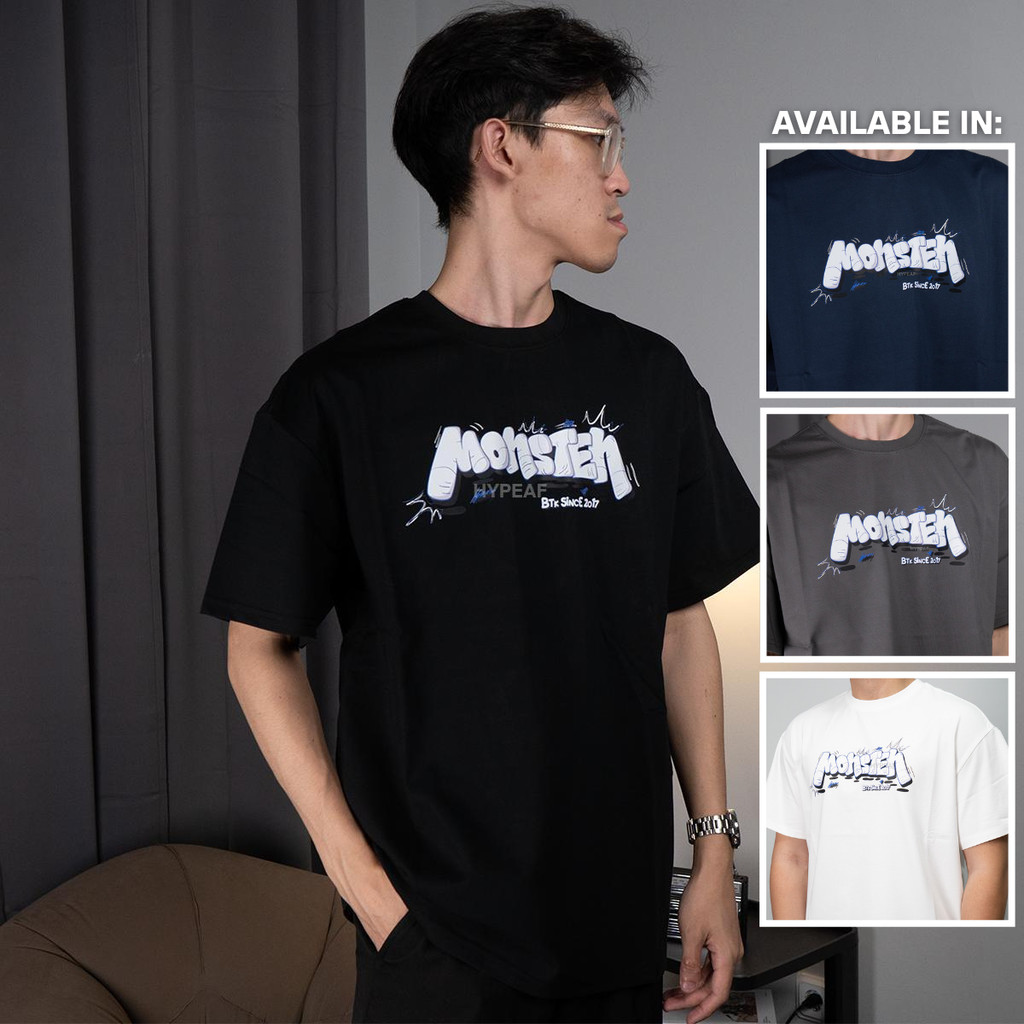 BTK BestKiller Fine Brush Graffiti Monster Tshirt Tee Authentic / Baju Kaos BTK Original