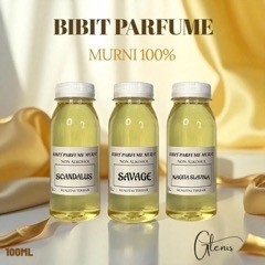 BIBIT PARFUME MURNI NON ALK0HOL TERMURAH DAN BERKUALITAS -100ML 250M