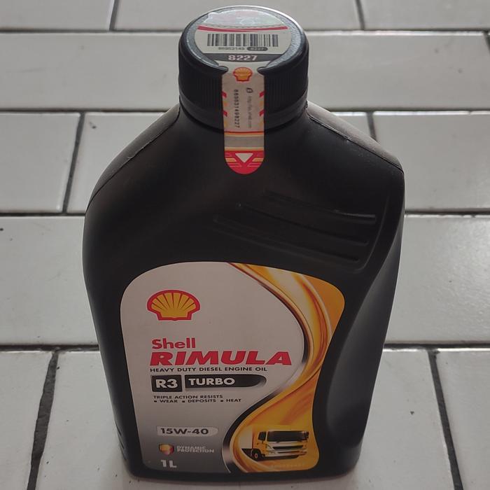 Oli Shell Rimula R3 Turbo SAE 15W-40 1Liter