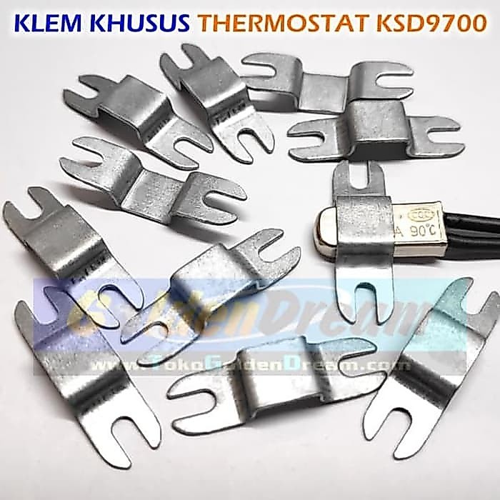 GRD - KLEM KHUSUS utk Thermostat KSD9700 Bimetal Sensor KSD 9700 Termostat