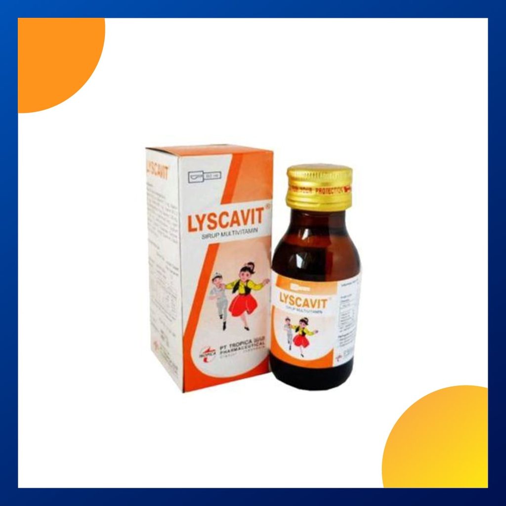 Lyscavit Syrup Isi 60 Ml Botol