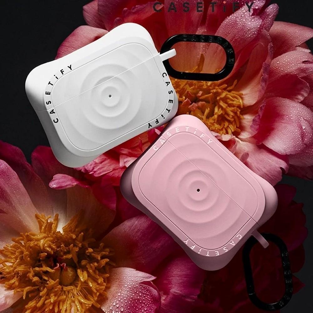 CASETIFY Liquid Silicone Phone Case + Keychain For AirPods 4 / 3 AirPods Pro / Pro2 Headphones