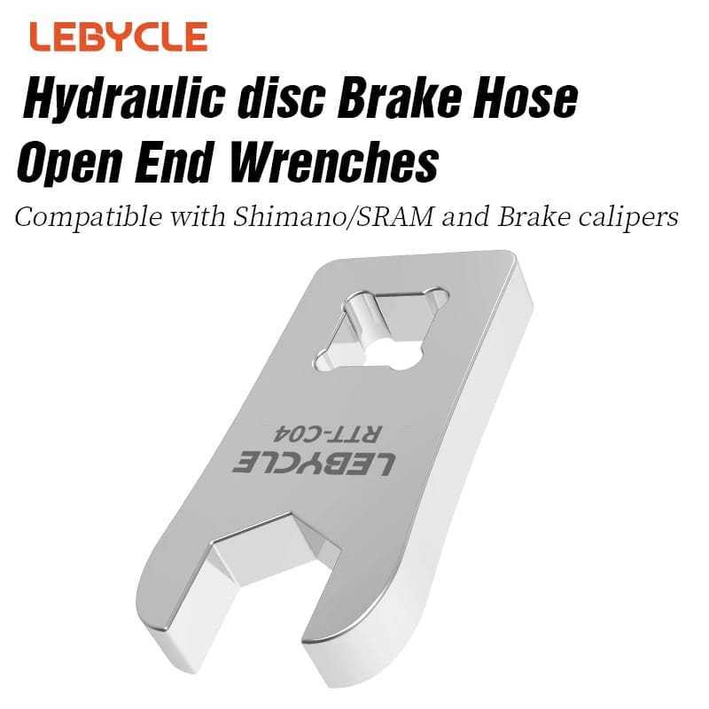 Foto Lebycle Tool Alat Kunci Pas 8 mm Screw Olive Connector Bike Hydraulic Brake 8mm Wrench Alat Pembuka Baut Rem Hidrolis Sepeda
