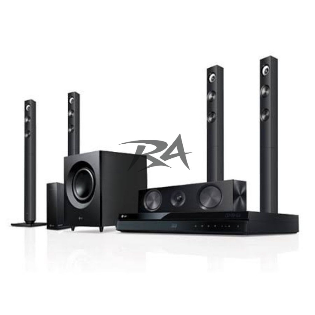 III HOME THEATER CINEMA SPEAKER SYSTEM LG 3D BLURAY BLU RAY 5.1 1100 WATT SMART TV WIRELESS BH BH752