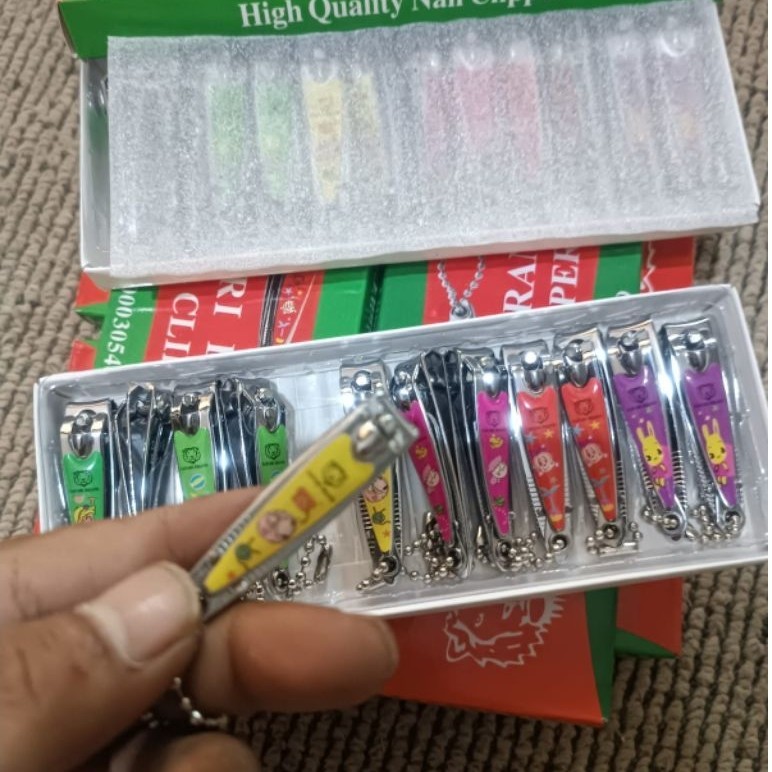 [Grosir] [1 Lusin] Gunting Kuku Kecil /Pemotong Kuku Kecil 1 Lusin