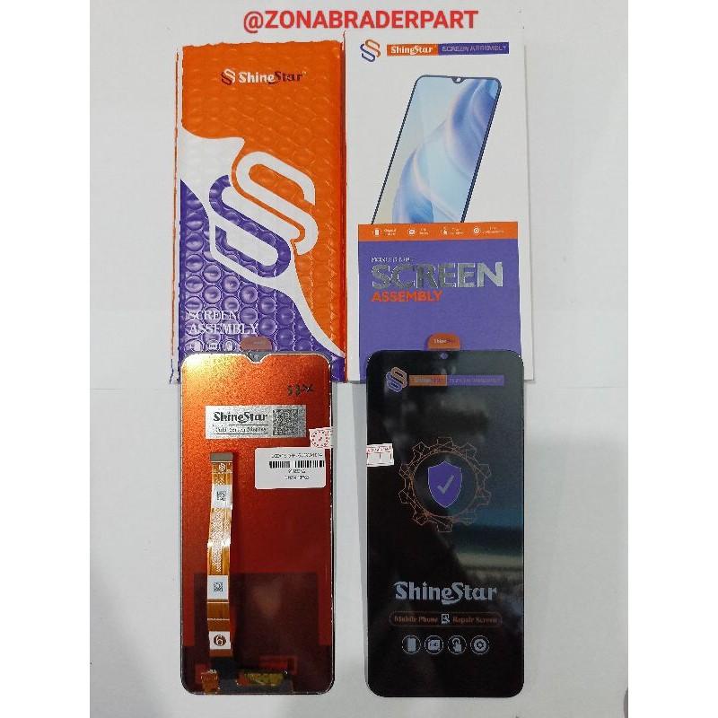 LCD + TS OPPO REALME A5 2020/A9 2020/A31 2020/A11X/C3/5/5I SHINESTAR  / POZI / ZC ORI 100%/BTP/XJE I