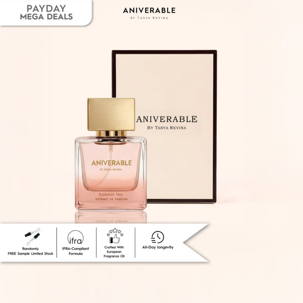 INSPIRED PARFUME ANIVERABLE - GODDES IRIS Extrait De Parfum By Tasya Revina | Dupe parfum 35ml