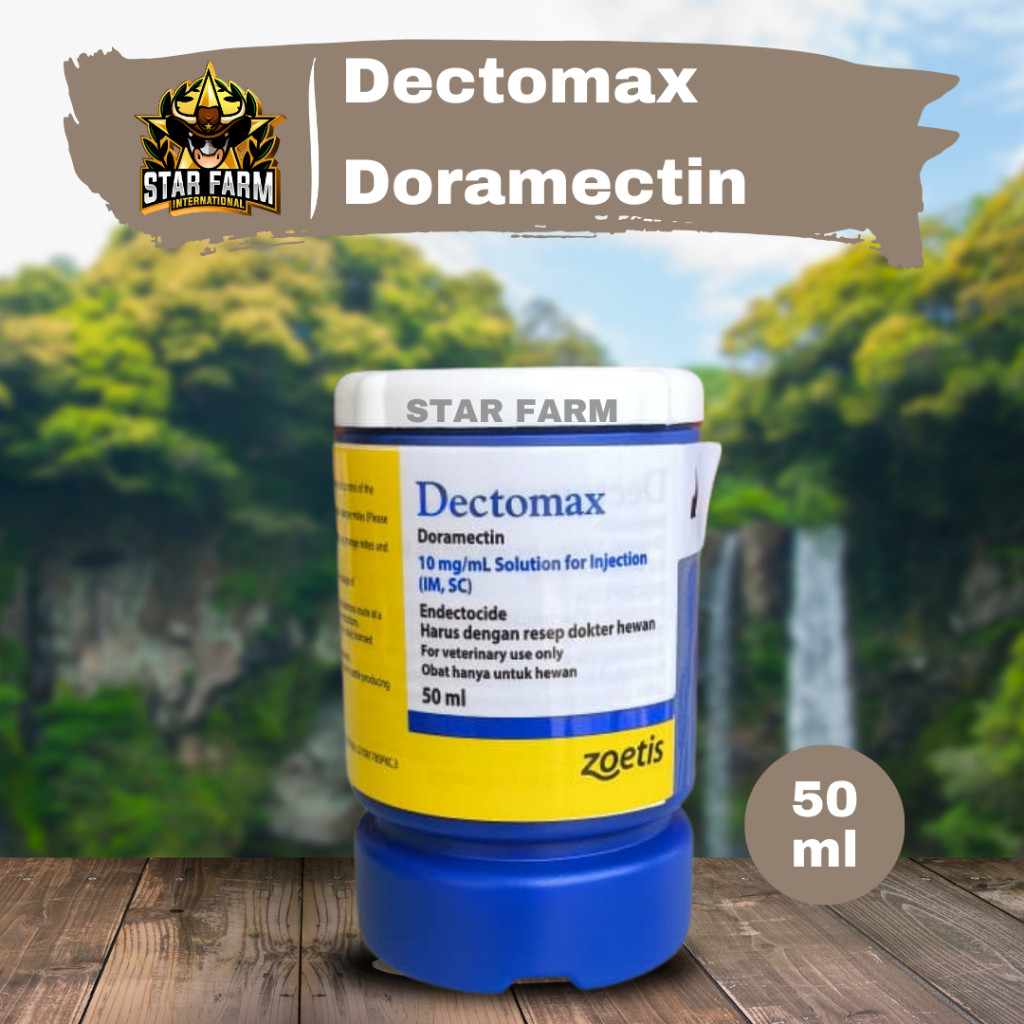 Doramectin Dectomax 50ml - Star Farm    BERKUALITAS