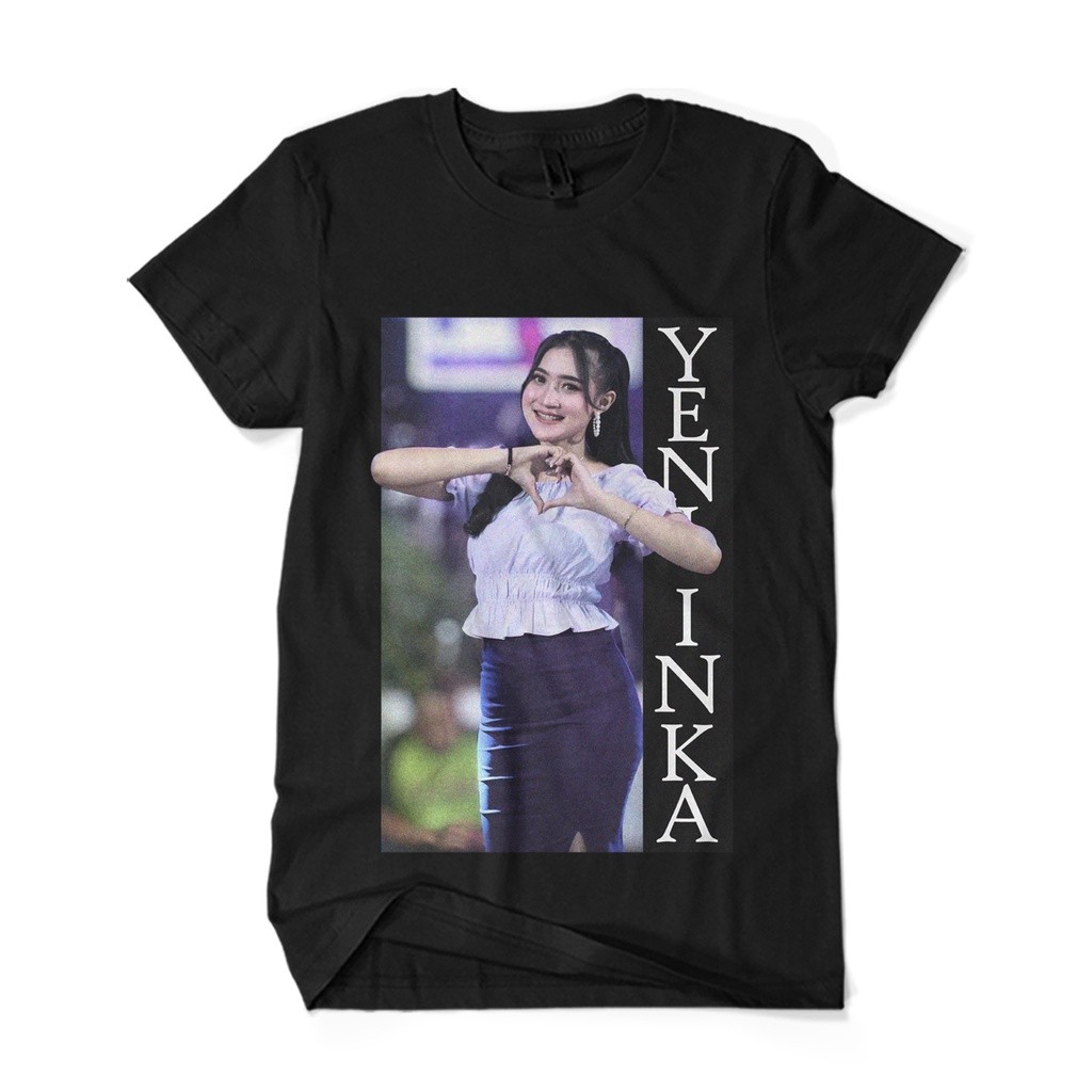 Kaos YENI INKA YILO INDONESIA Cotton Combed 30s Cewek Cowok Unisex Tees Terbaru Keren / Shirt / Kaos
