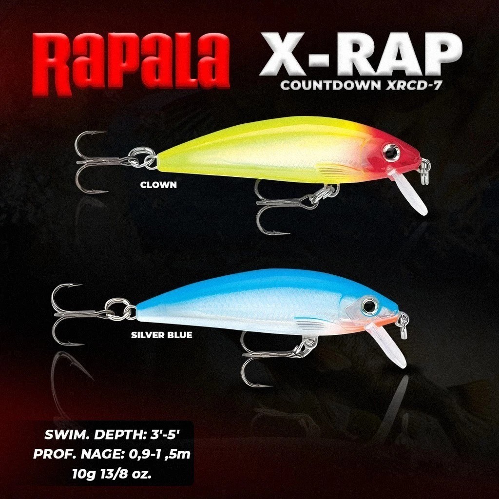 UMPAN RAPALA XRAP XRCD 7